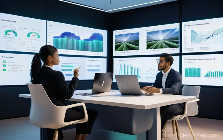 기회 포착을 위한 비즈니스 기회 평가 - **Prompt 1: Future-Forward Market Analysis with AI**
"A diverse team of professionals, including...